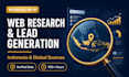 web research, lead generation and bilingual data collection en id