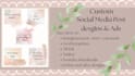 design modern and social media posts desgins