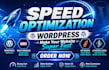 optimize wordpress speed, fast loading, google pagespeed over 90