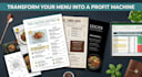 design a strategic restaurant menu that increases your sales