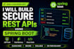 build secure rest apis using spring boot