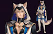 draw 2d vtuber model, live2d model, anime live 2d rig, streaming 3d vtuber model
