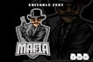 do make an modern custom gangstar, mafia logo