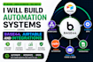 build automation systems using base44, airtable and integrations