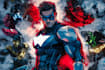 design superhero comic cover illustration