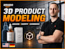 create 3d product models for amazon, shopify and ecommerce stores