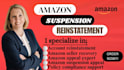 reinstate suspended amazon seller account