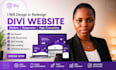 design or redesign wordpress website using divi theme builder, divi 5