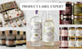premium packaging design, product label, cosmetic box package, pouch bag design
