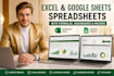 do microsoft excel spreadsheet or google sheet spreadsheet with formulas macros