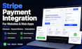 integrate stripe payments into your website or web app