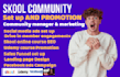 skool community setup, skool online course, skool promotion, skool automation