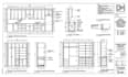 draft millworks, kitchen cabinets, pantry, shop drawings and wardrobe