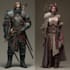 fantasy dnd party and dnd design