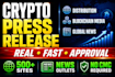 blockchain press release crypto press release distribution global media