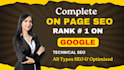 do wordpress website seo, on page optimization schema markup