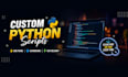 create custom python scripts