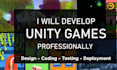 develop a unity 3d mobile game for android and ios