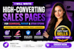write a high converting gumroad payhip stan store sales pages