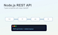 build nodejs rest apis with typescript