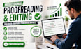 proofread edit rewrite ai content articles blogs websites