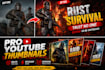 create 3d youtube thumbnail