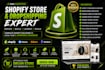 shopify store setup, shopify website design, shopify droppshipping store