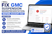 fix gmc suspension misrepresentation, restore account fast