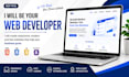 create a responsive website using HTML CSS and javascript