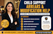 handle child support arrears dispute and modification