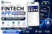 develop fintech mobile banking app, loan app and wallet app