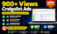 do cl ads posting service across the USA with live ads