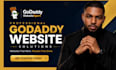 develop godaddy website design godaddy website redesign