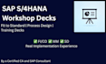 create sap s4hana workshop and design decks for projects