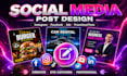 create professional social media posts