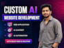 develop ai website, ai chatbot, ai web application and ai automation