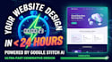 design your website in 24h using google stitch