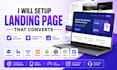 setup leadpage lofty xtgem base44 website siteleaf refoundry brizy site123