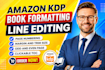 professionally edit, format and proofread your ebook for kindle publishing