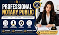 provide professional notary public services