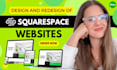 build squarespace website design, website development as a squarespace expert