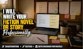 ghostwrite, edit, or beta read your fiction novel for amazon KDP publishing