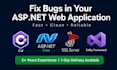 fix bugs or issues in your asp net web application