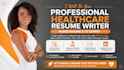 write professional ats optimize resume, CV, cover letter and optimize linkedin