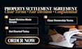draft divorce property settlement agreement and asset division legally