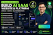 be your saas developer ai web developement to build custom ai saas web apps