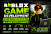 roblox game development, custom roblox script, and game mechanics