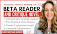be your romance beta reader, cozy mystery beta reader fantasy, alpha beta reader