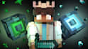 create a cinematic minecraft youtube thumbnail