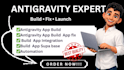 build animated websites,software fast with antigravity ide